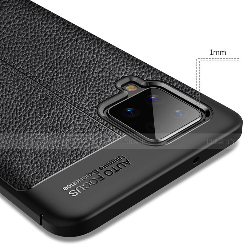Coque Silicone Gel Motif Cuir Housse Etui pour Samsung Galaxy A42 5G Plus