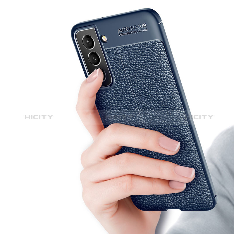 Coque Silicone Gel Motif Cuir Housse Etui S01 pour Samsung Galaxy S25 Plus 5G Plus