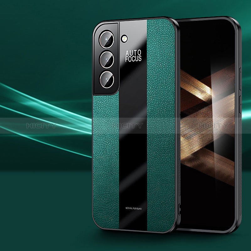 Coque Silicone Gel Motif Cuir Housse Etui S07 pour Samsung Galaxy S24 Plus 5G Plus