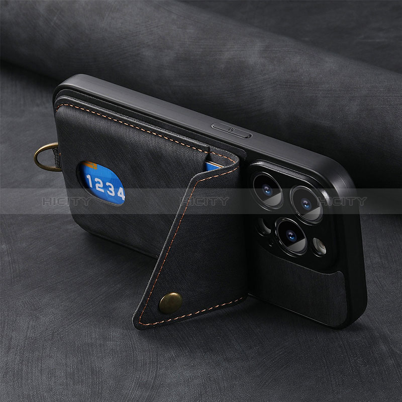 Coque Silicone Gel Motif Cuir Housse Etui SD1 pour Samsung Galaxy S22 5G Plus