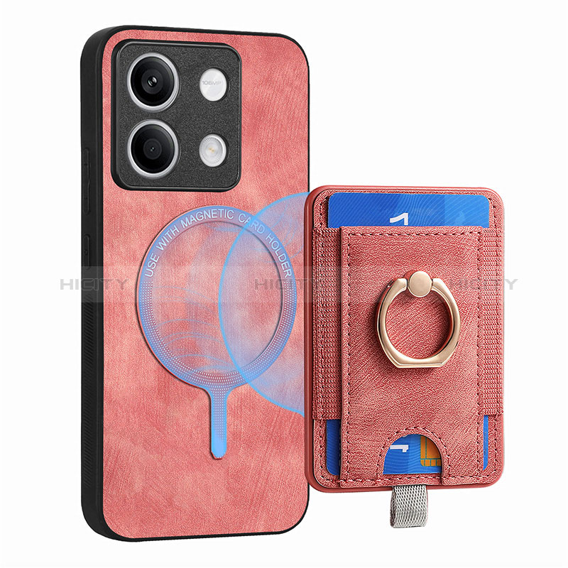 Coque Silicone Gel Motif Cuir Housse Etui SD1 pour Xiaomi Redmi Note 13 5G Plus