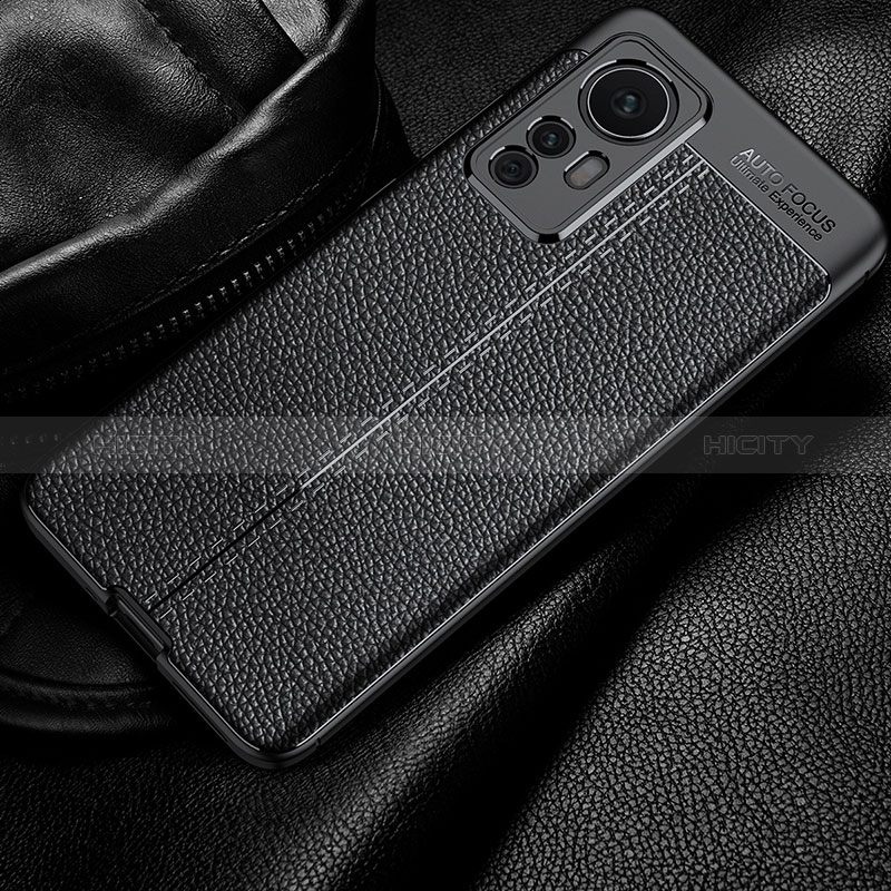 Coque Silicone Gel Motif Cuir Housse Etui WL2 pour Xiaomi Mi 12T Pro 5G Plus