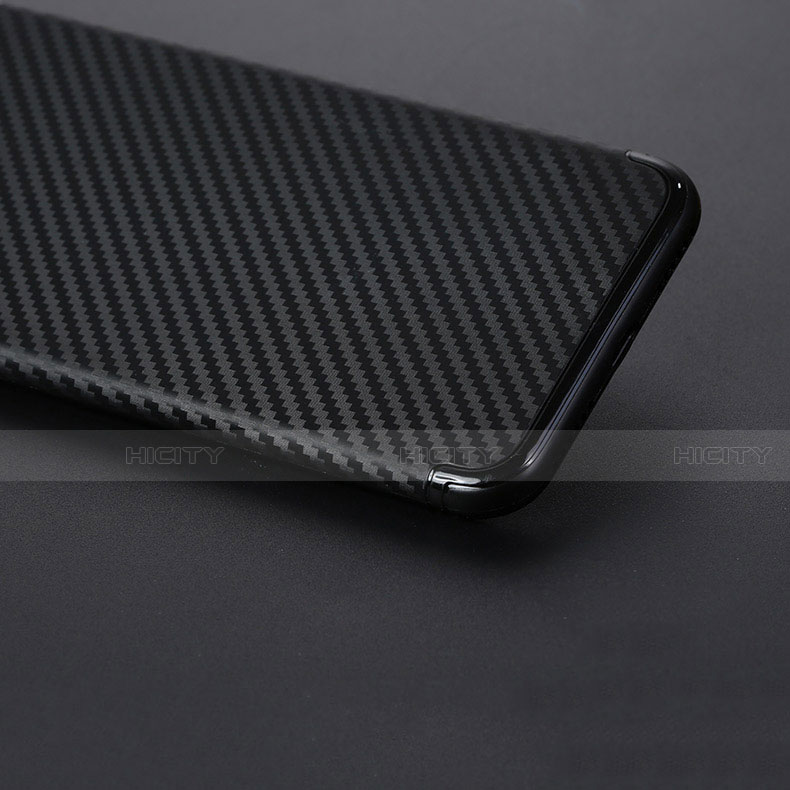 Coque Silicone Gel Serge B02 pour Apple iPhone SE (2020) Noir Plus