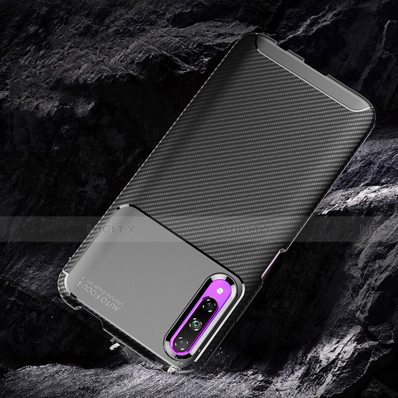 Coque Silicone Gel Serge pour Huawei Honor 9X Pro Noir Plus
