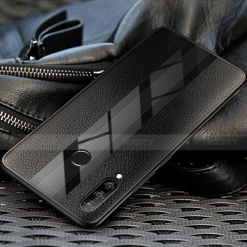 Coque Silicone Gel Serge pour Huawei P30 Lite XL Noir Plus