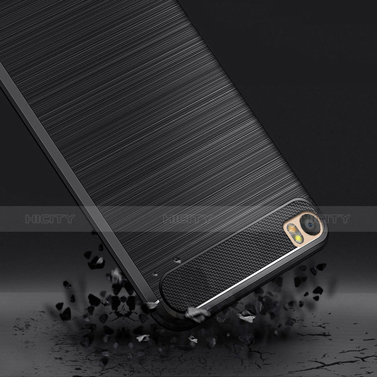 Coque Silicone Gel Serge pour Huawei P8 Max Noir Plus