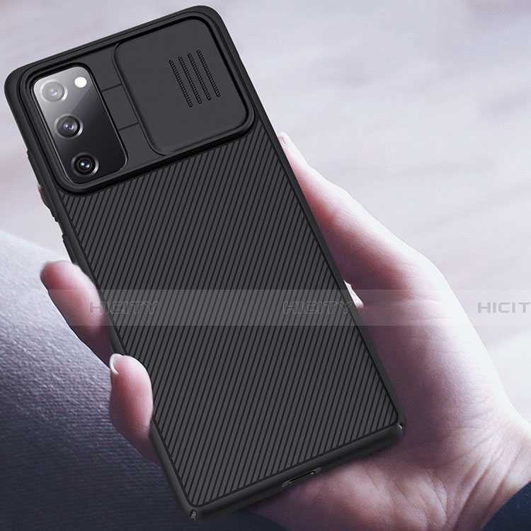 Coque Silicone Gel Serge pour Samsung Galaxy S20 Lite 5G Noir Plus