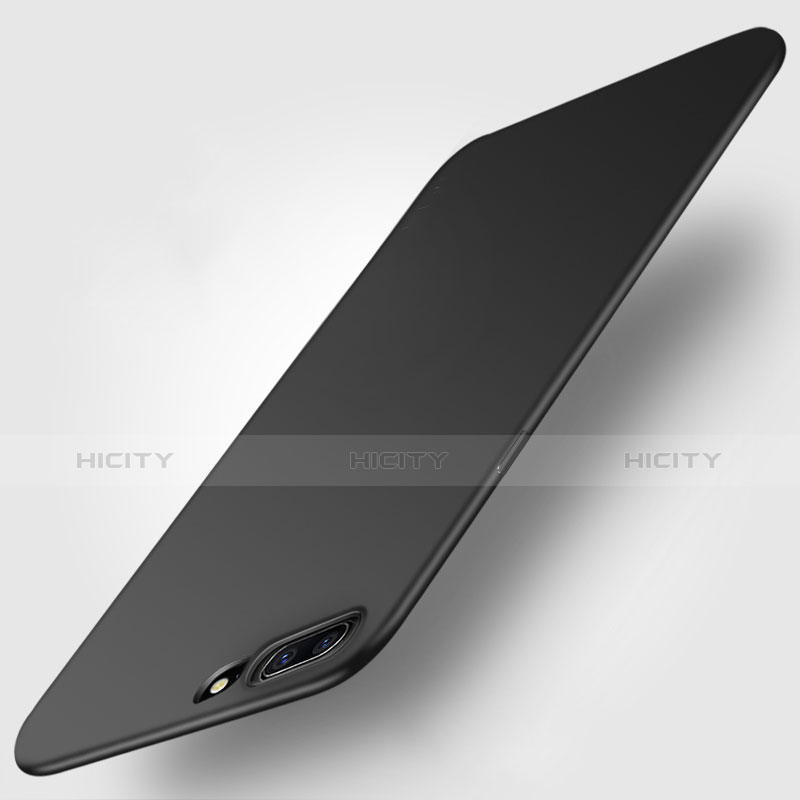 Coque Silicone Gel Souple Couleur Unie pour OnePlus 5 Noir Plus