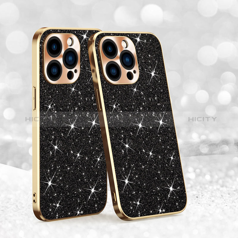 Coque Silicone Housse Etui Gel Bling-Bling AC1 pour Apple iPhone 14 Pro Max Plus