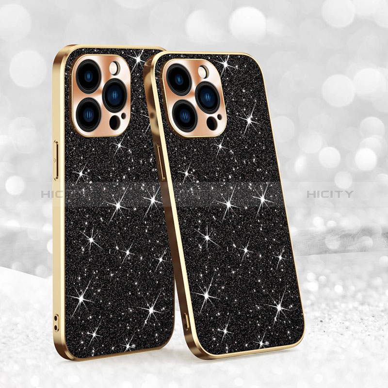 Coque Silicone Housse Etui Gel Bling-Bling AC1 pour Apple iPhone 15 Pro Max Plus