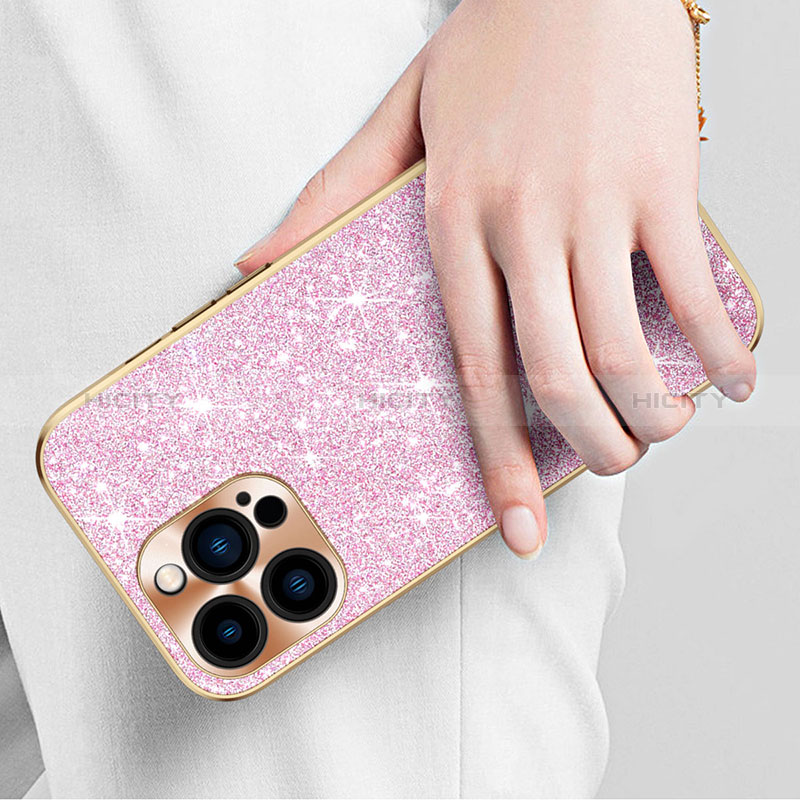 Coque Silicone Housse Etui Gel Bling-Bling AC1 pour Apple iPhone 15 Pro Plus