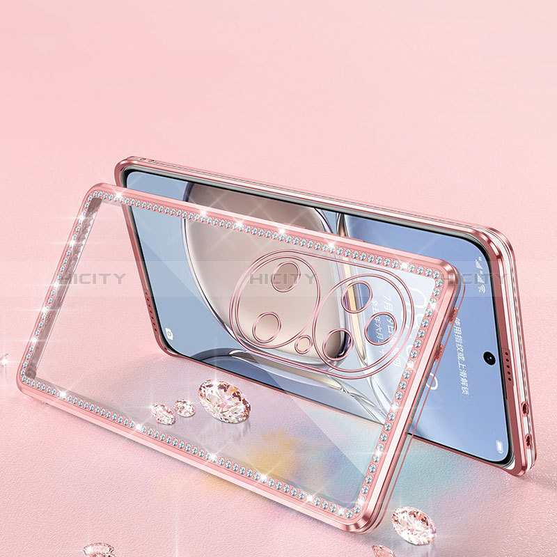 Coque Silicone Housse Etui Gel Bling-Bling AT2 pour Huawei P50 Pro Plus