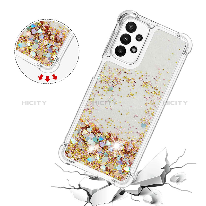 Coque Silicone Housse Etui Gel Bling-Bling S01 pour Samsung Galaxy A23 5G Plus