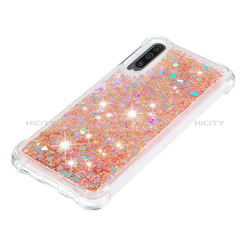 Coque Silicone Housse Etui Gel Bling-Bling S01 pour Samsung Galaxy A50 Plus