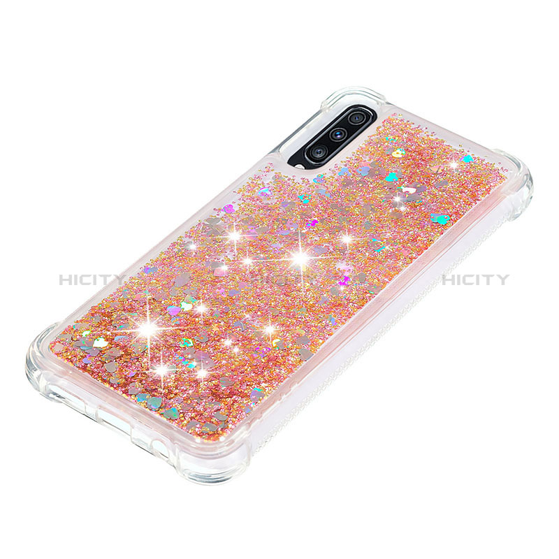Coque Silicone Housse Etui Gel Bling-Bling S01 pour Samsung Galaxy A70 Plus