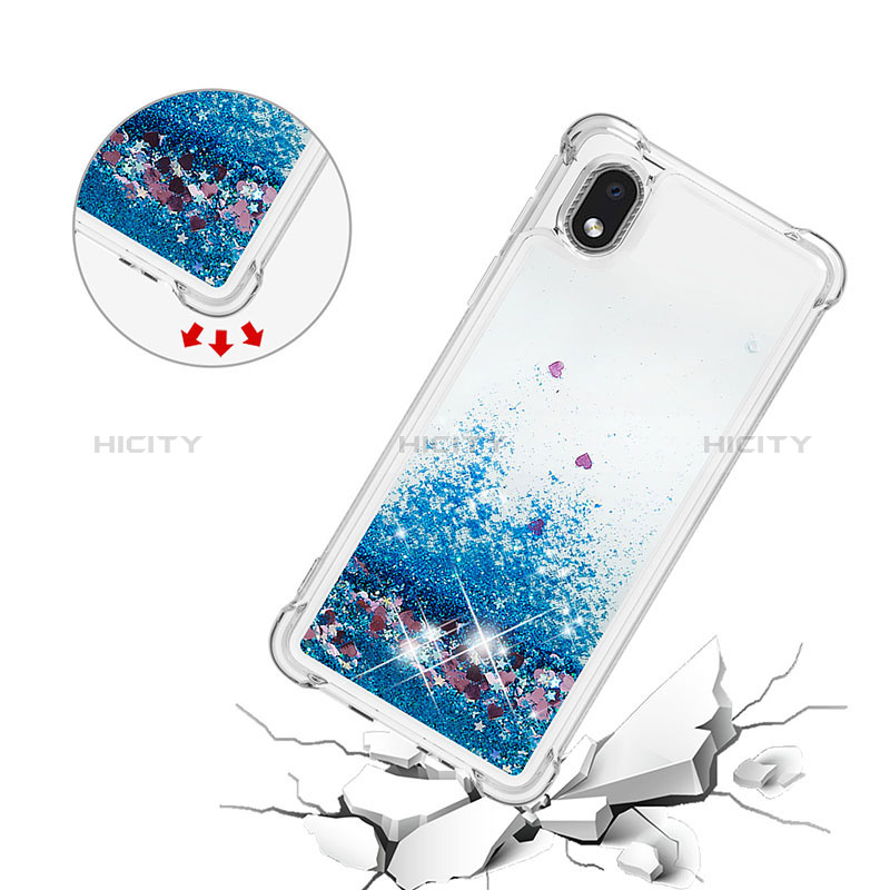 Coque Silicone Housse Etui Gel Bling-Bling S01 pour Samsung Galaxy M01 Core Plus