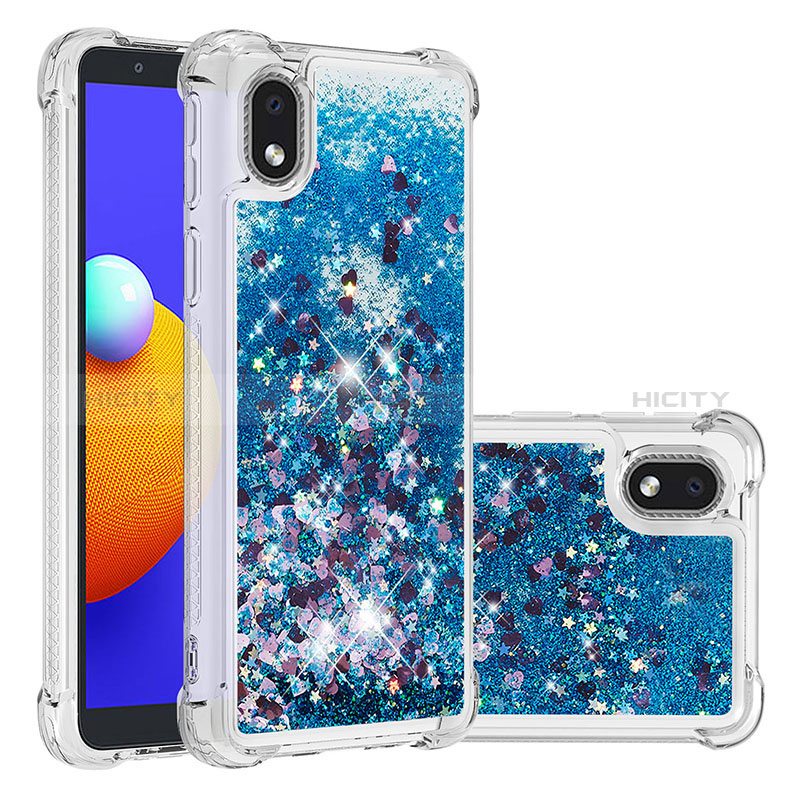 Coque Silicone Housse Etui Gel Bling-Bling S01 pour Samsung Galaxy M01 Core Plus