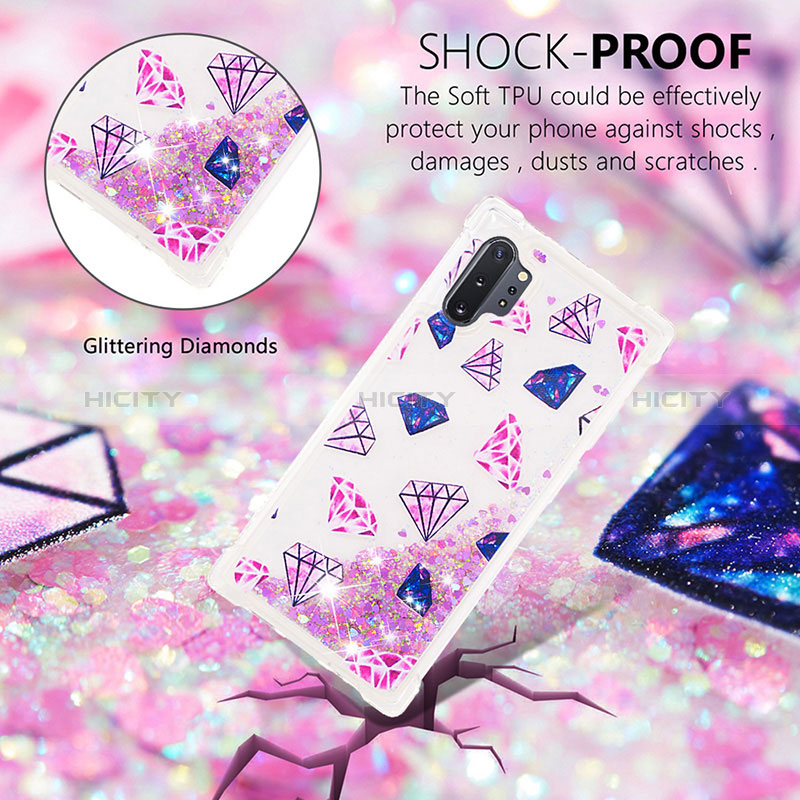 Coque Silicone Housse Etui Gel Bling-Bling S01 pour Samsung Galaxy Note 10 Plus 5G Plus