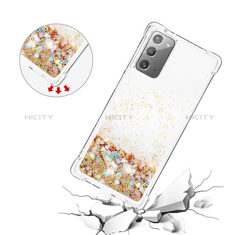 Coque Silicone Housse Etui Gel Bling-Bling S01 pour Samsung Galaxy Note 20 5G Plus