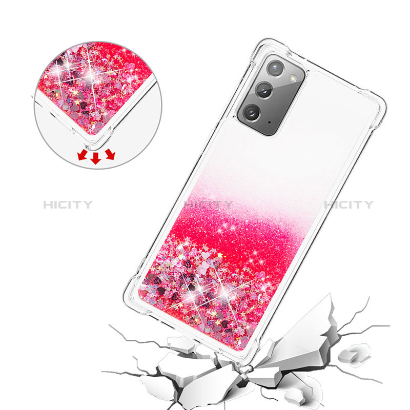 Coque Silicone Housse Etui Gel Bling-Bling S01 pour Samsung Galaxy Note 20 5G Plus