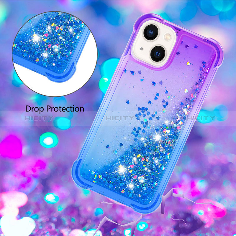 Coque Silicone Housse Etui Gel Bling-Bling S02 pour Apple iPhone 14 Plus