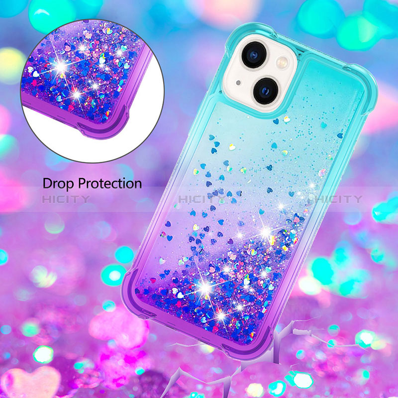 Coque Silicone Housse Etui Gel Bling-Bling S02 pour Apple iPhone 14 Plus