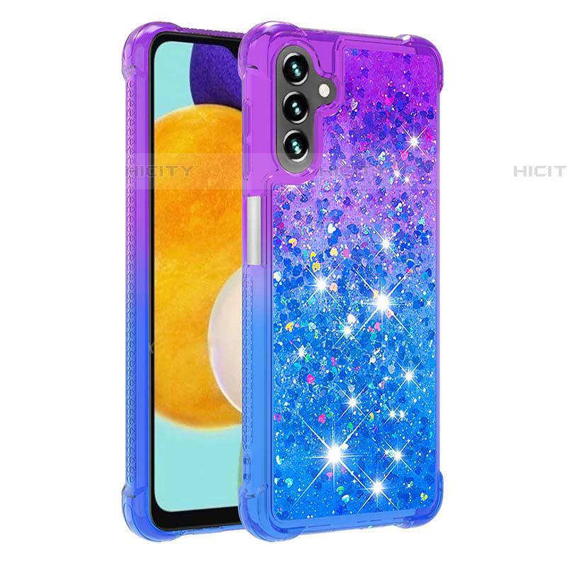 Coque Silicone Housse Etui Gel Bling-Bling S02 pour Samsung Galaxy A04s Plus