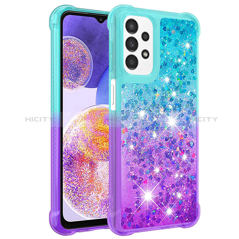 Coque Silicone Housse Etui Gel Bling-Bling S02 pour Samsung Galaxy A23 5G Plus