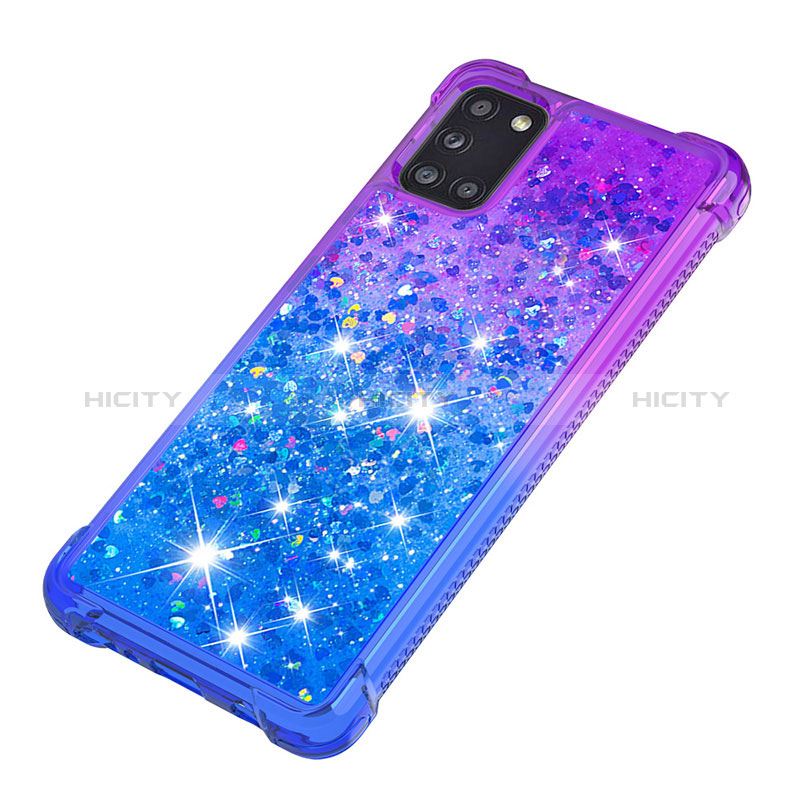 Coque Silicone Housse Etui Gel Bling-Bling S02 pour Samsung Galaxy A31 Plus