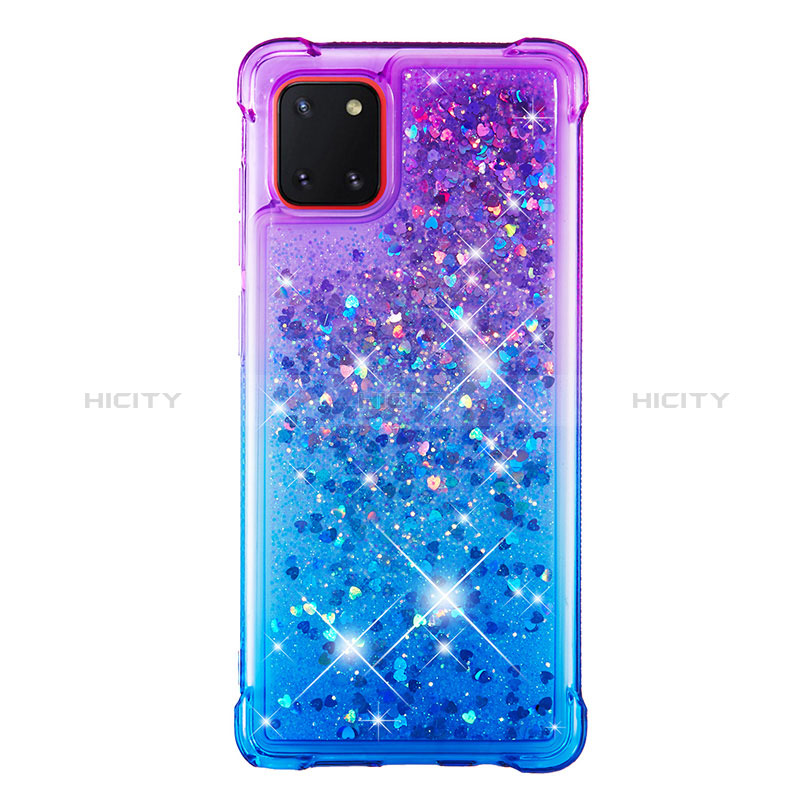 Coque Silicone Housse Etui Gel Bling-Bling S02 pour Samsung Galaxy A81 Plus