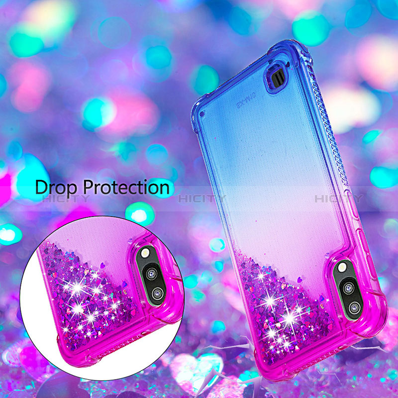 Coque Silicone Housse Etui Gel Bling-Bling S02 pour Samsung Galaxy M10 Plus