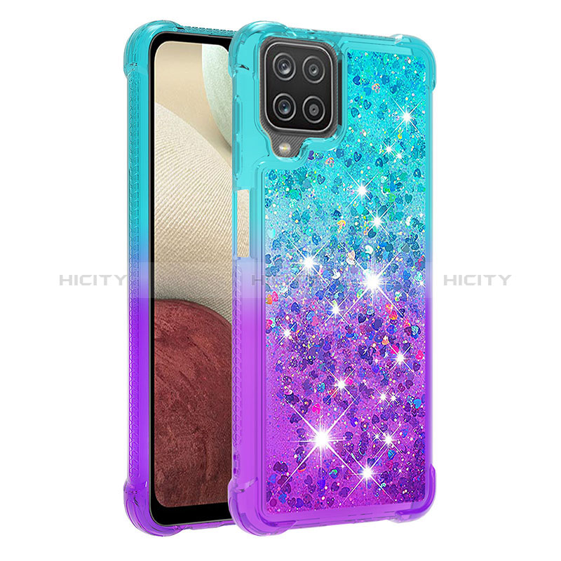 Coque Silicone Housse Etui Gel Bling-Bling S02 pour Samsung Galaxy M12 Plus