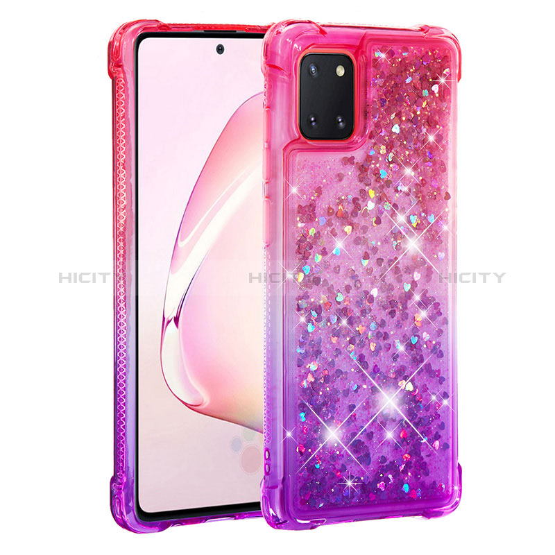 Coque Silicone Housse Etui Gel Bling-Bling S02 pour Samsung Galaxy M60s Plus