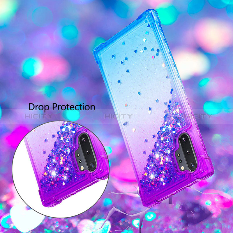 Coque Silicone Housse Etui Gel Bling-Bling S02 pour Samsung Galaxy Note 10 Plus 5G Plus