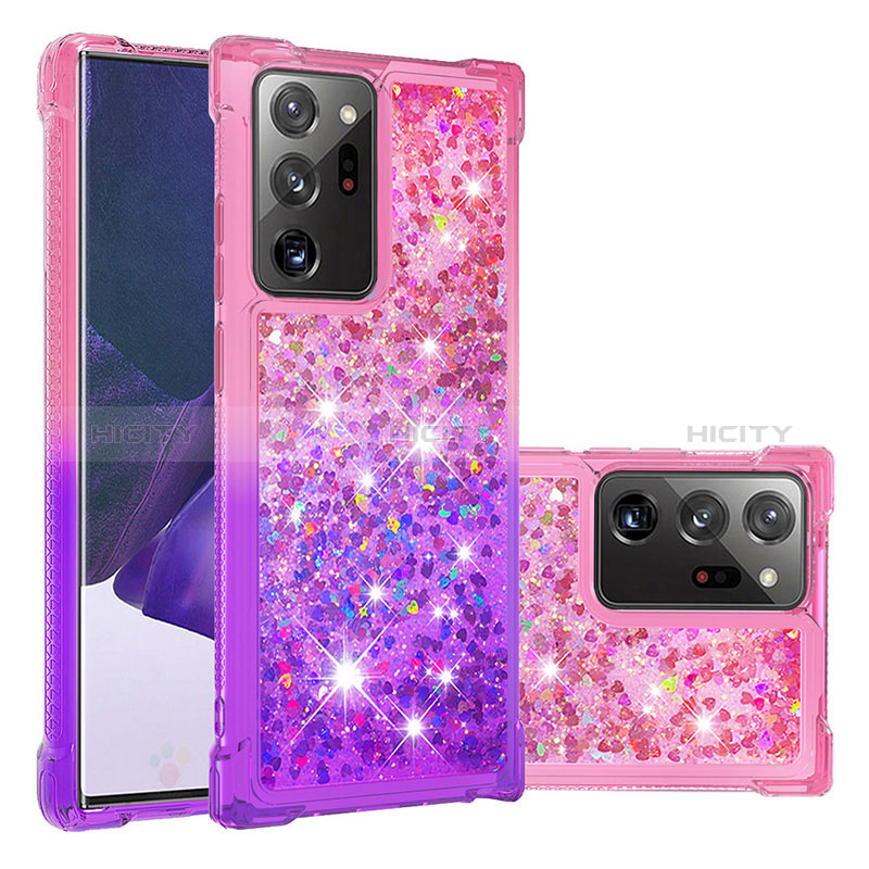 Coque Silicone Housse Etui Gel Bling-Bling S02 pour Samsung Galaxy Note 20 Ultra 5G Plus