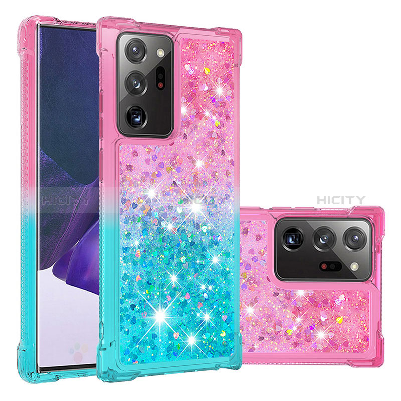 Coque Silicone Housse Etui Gel Bling-Bling S02 pour Samsung Galaxy Note 20 Ultra 5G Plus