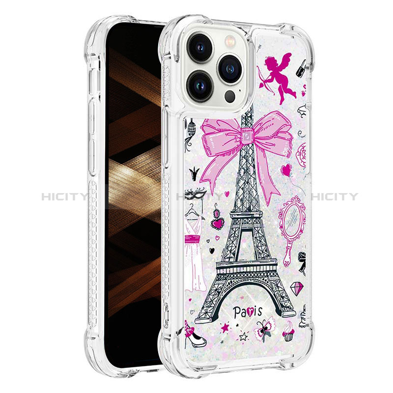 Coque Silicone Housse Etui Gel Bling-Bling S03 pour Apple iPhone 13 Pro Max Plus