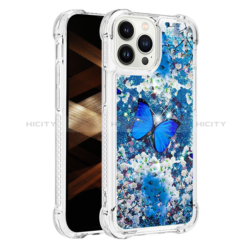 Coque Silicone Housse Etui Gel Bling-Bling S03 pour Apple iPhone 13 Pro Max Plus
