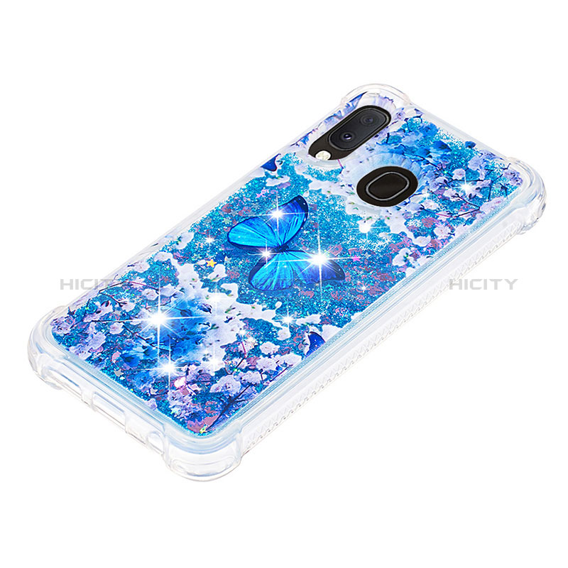 Coque Silicone Housse Etui Gel Bling-Bling S03 pour Samsung Galaxy A20e Plus