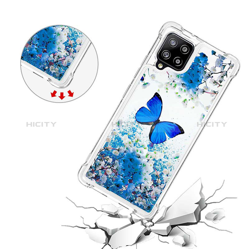 Coque Silicone Housse Etui Gel Bling-Bling S03 pour Samsung Galaxy A42 5G Plus