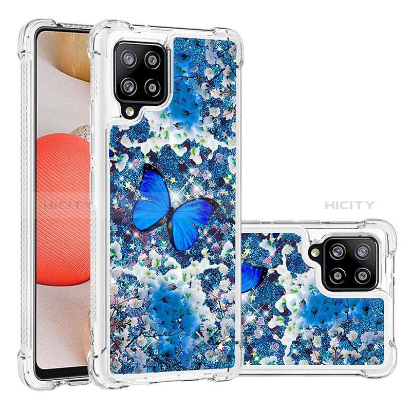 Coque Silicone Housse Etui Gel Bling-Bling S03 pour Samsung Galaxy A42 5G Plus