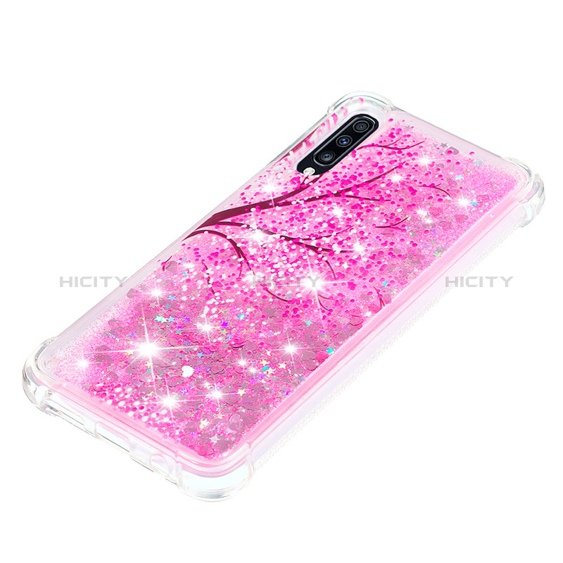 Coque Silicone Housse Etui Gel Bling-Bling S03 pour Samsung Galaxy A70 Plus