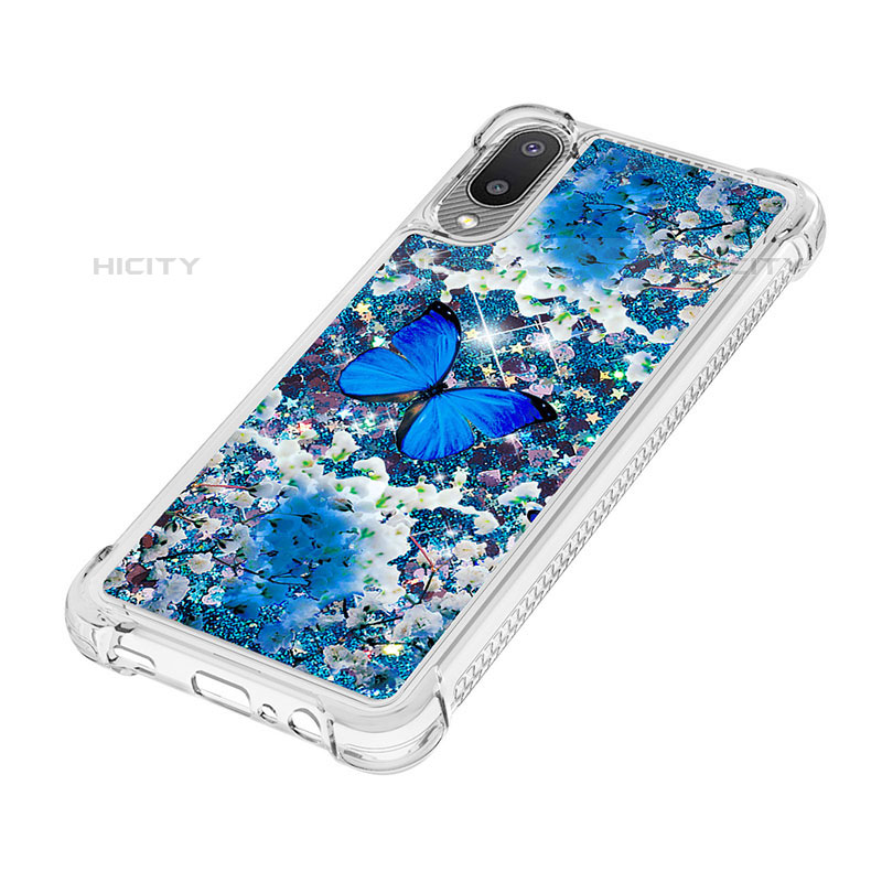 Coque Silicone Housse Etui Gel Bling-Bling S03 pour Samsung Galaxy M02 Plus
