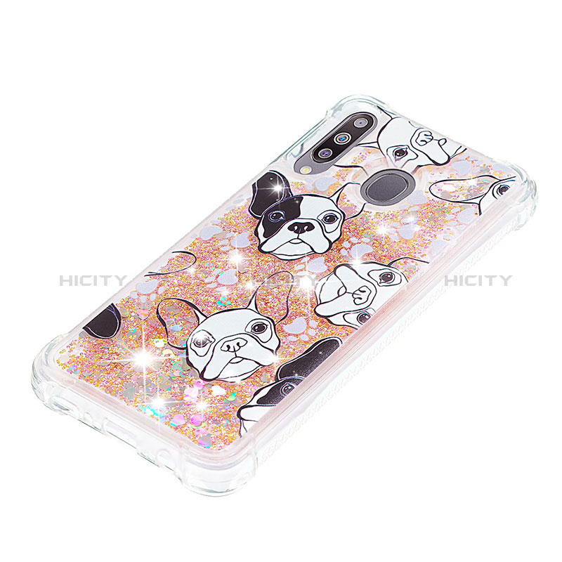 Coque Silicone Housse Etui Gel Bling-Bling S03 pour Samsung Galaxy M30 Plus
