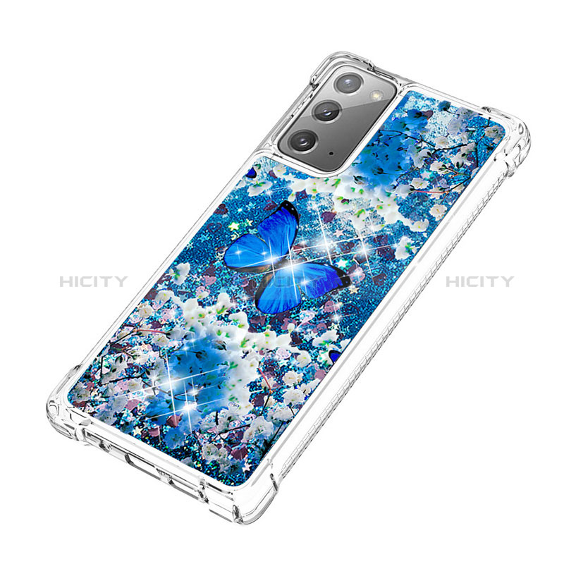 Coque Silicone Housse Etui Gel Bling-Bling S03 pour Samsung Galaxy Note 20 5G Plus