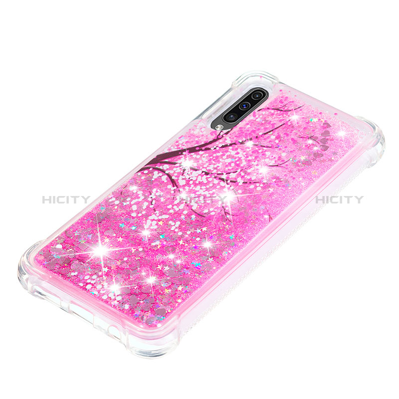 Coque Silicone Housse Etui Gel Bling-Bling S04 pour Samsung Galaxy A50 Plus