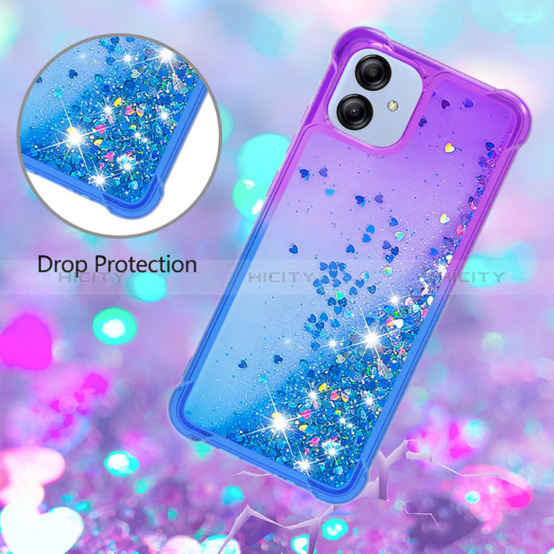 Coque Silicone Housse Etui Gel Bling-Bling YB2 pour Samsung Galaxy M04 Plus
