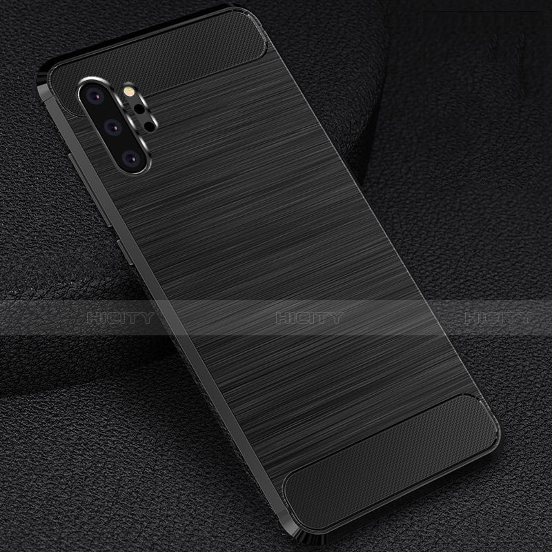 Coque Silicone Housse Etui Gel Line C02 pour Samsung Galaxy Note 10 Plus 5G Plus