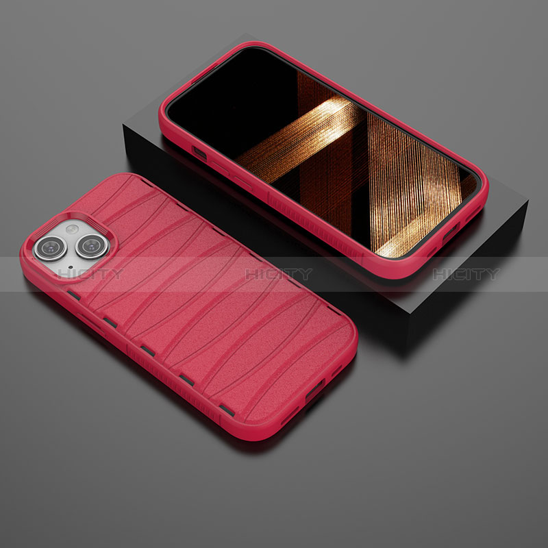 Coque Silicone Housse Etui Gel Line KC1 pour Apple iPhone 14 Plus