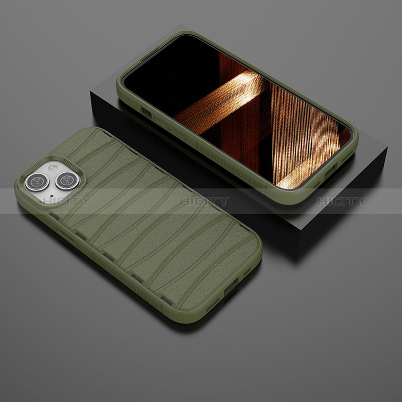 Coque Silicone Housse Etui Gel Line KC1 pour Apple iPhone 14 Plus
